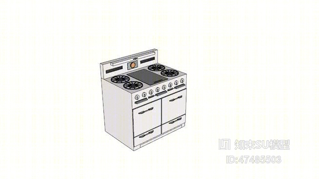 灶台SU模型下载【ID:818047156】