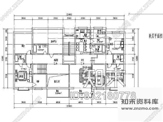 图块/节点二十种多层住宅户型平面图cad施工图下载【ID:832180778】