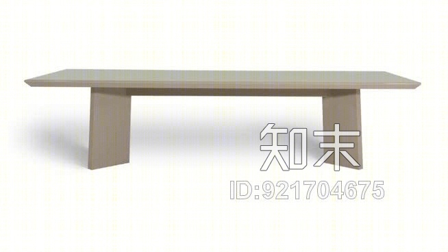 晚餐桌上的矩形300x120x074,6特洛伊工作室环境SU模型下载【ID:921704675】