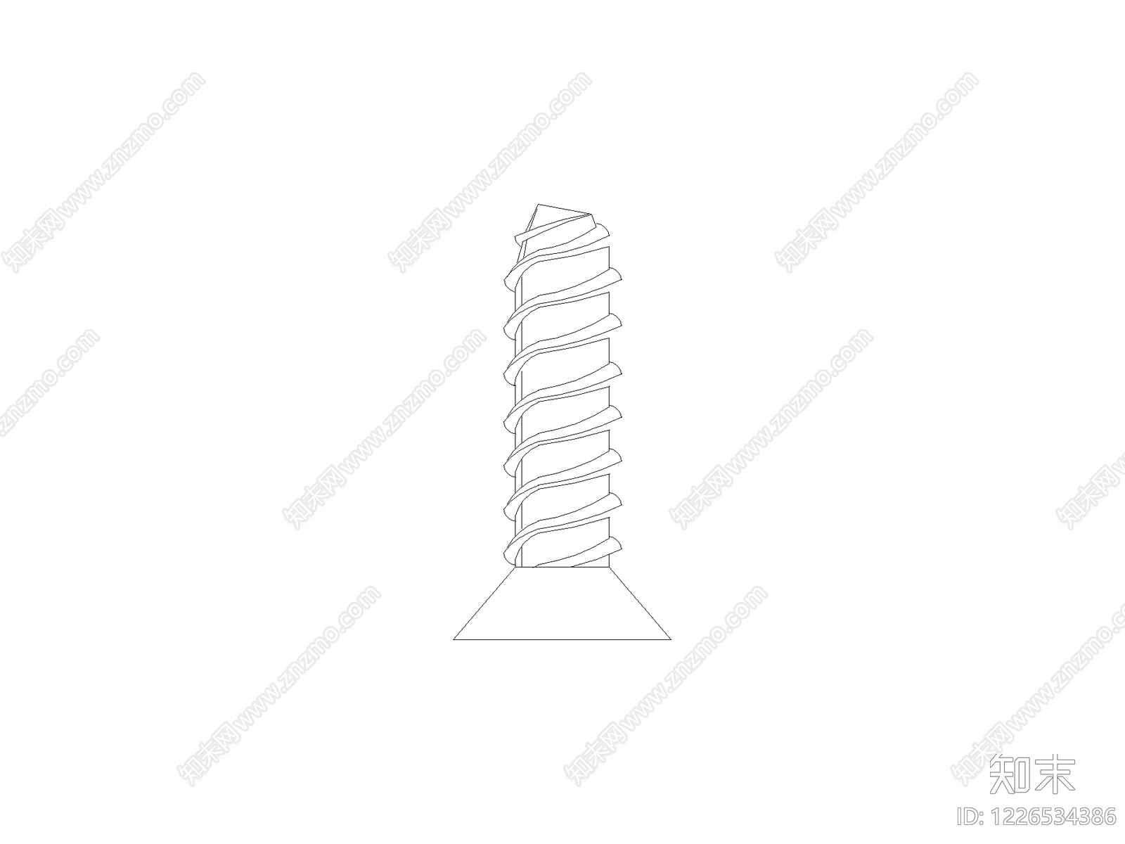 现代装饰线条CAD图纸
