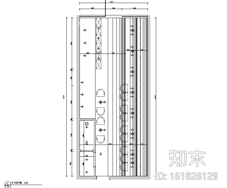 [江苏]670平米现代古典风格酒店设计施工图（附效果图）cad施工图下载【ID:161826129】