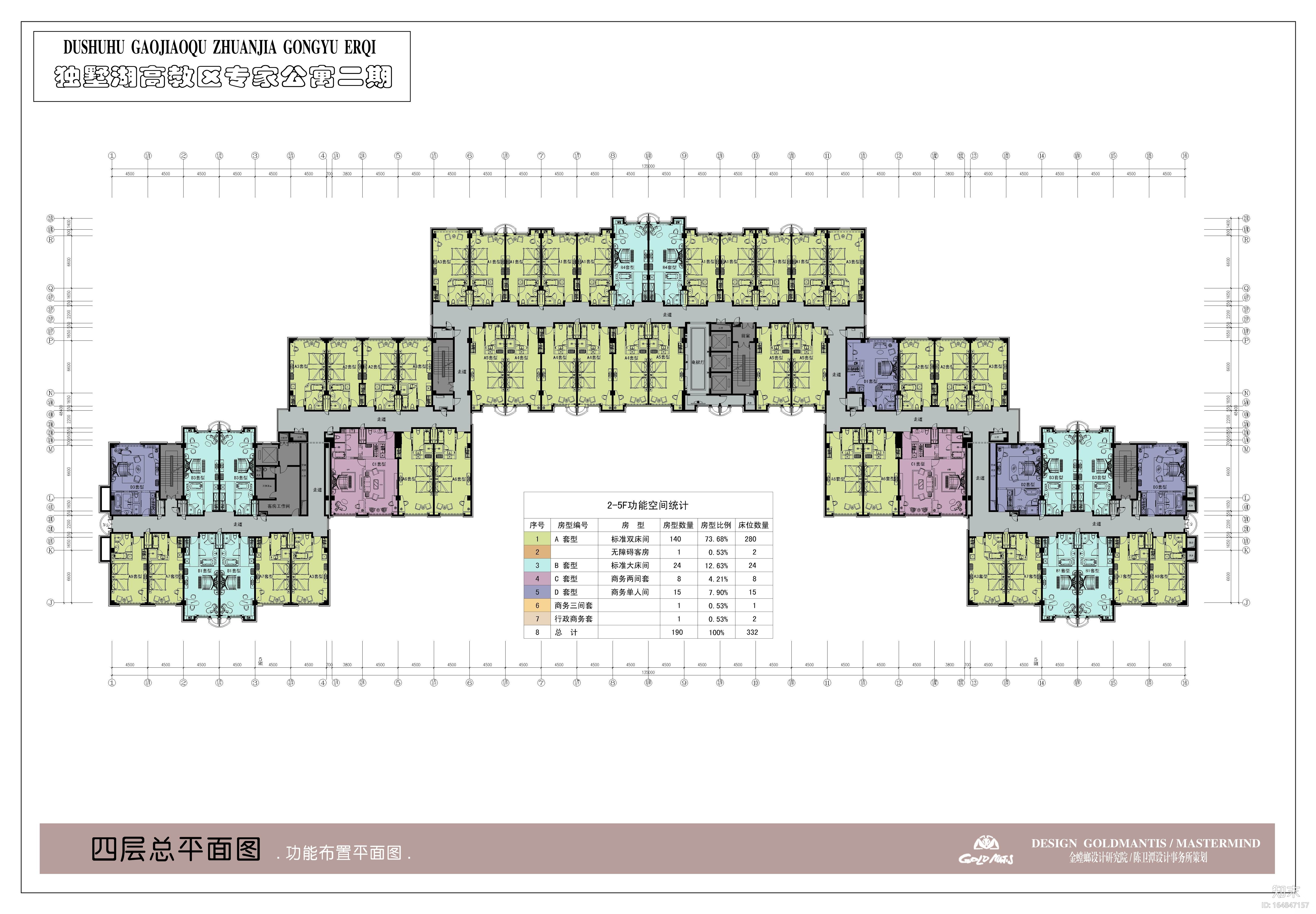 [苏州]独墅湖高教区专家公寓二期全套施工图cad施工图下载【ID:164847157】