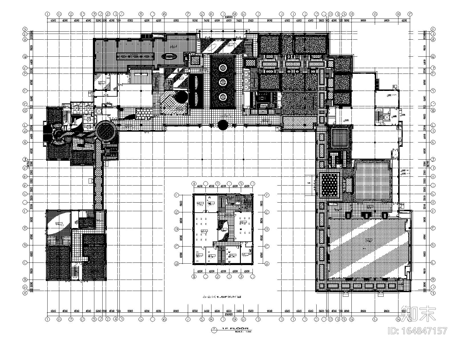 [苏州]独墅湖高教区专家公寓二期全套施工图cad施工图下载【ID:164847157】