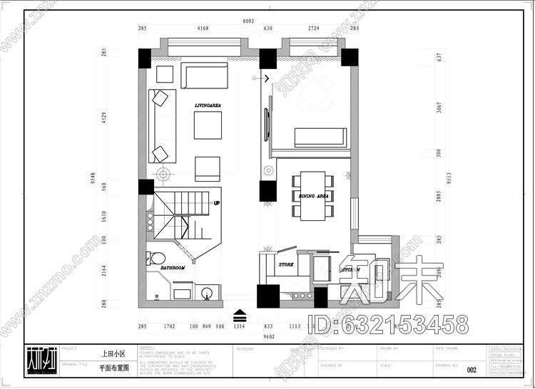 上田小区-大树设计内含施工图cad施工图下载【ID:632153458】