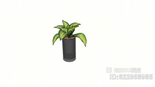 玻璃播种机SU模型下载【ID:622958985】