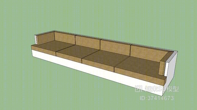 多人沙发SU模型下载【ID:417951019】