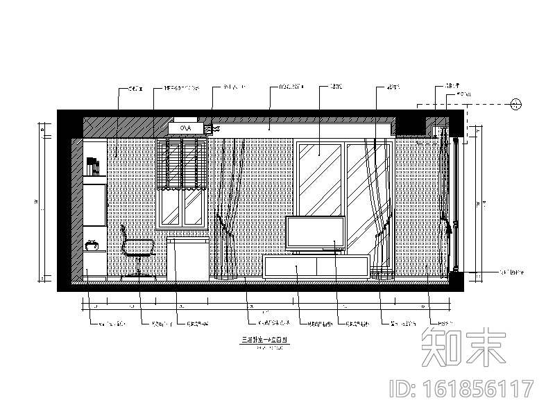 [福建]欧式风格渡假酒店别墅设计施工图（含效果图）cad施工图下载【ID:161856117】