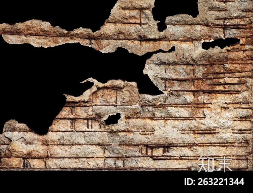 墙体破旧贴图下载【ID:263221344】