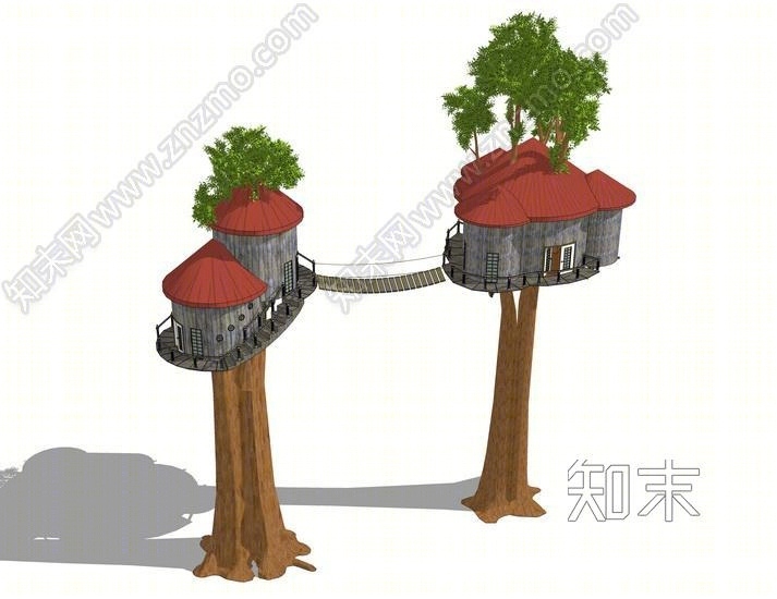 树屋SU模型下载【ID:149547281】