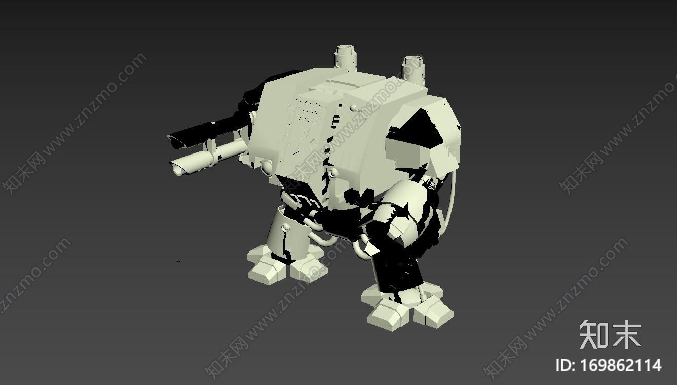 warhammer_dreadnought_机器人3d打印模型下载【ID:169862114】