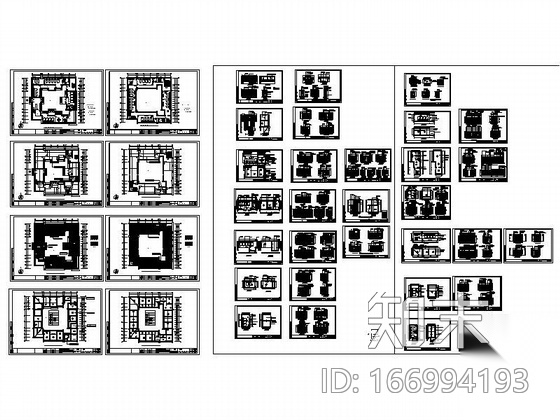 [秦皇岛]某足疗保健馆装饰图施工图下载【ID:166994193】