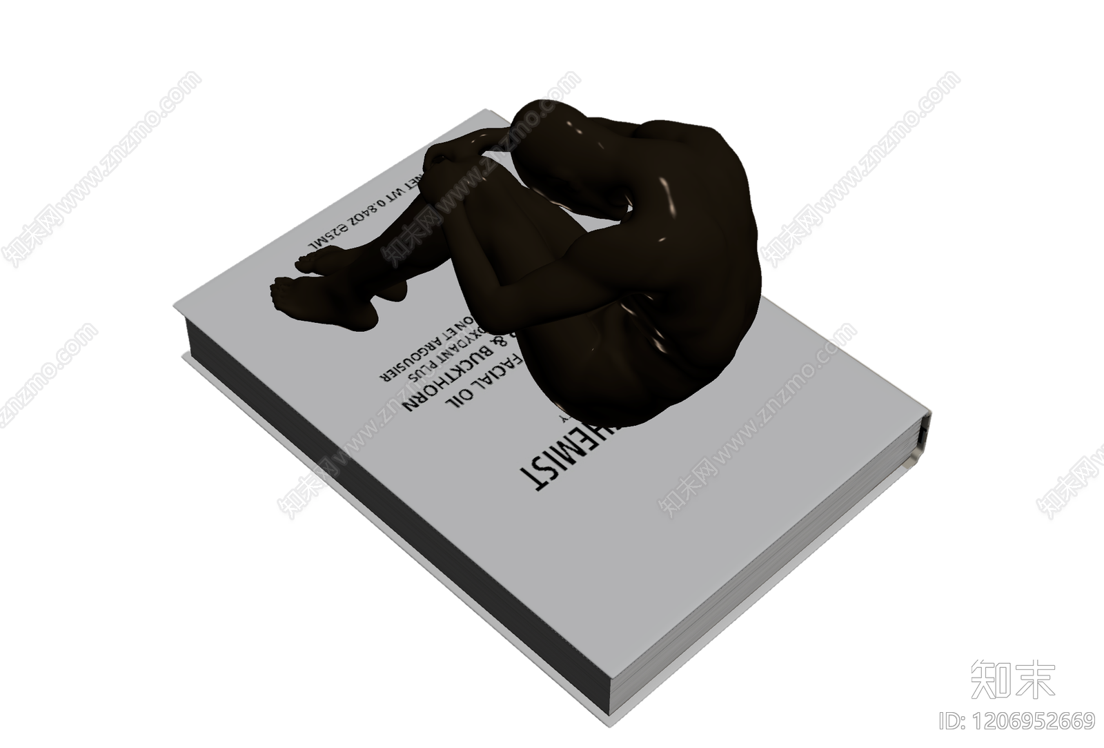 人物雕塑装饰摆件3D模型下载【ID:1206952669】