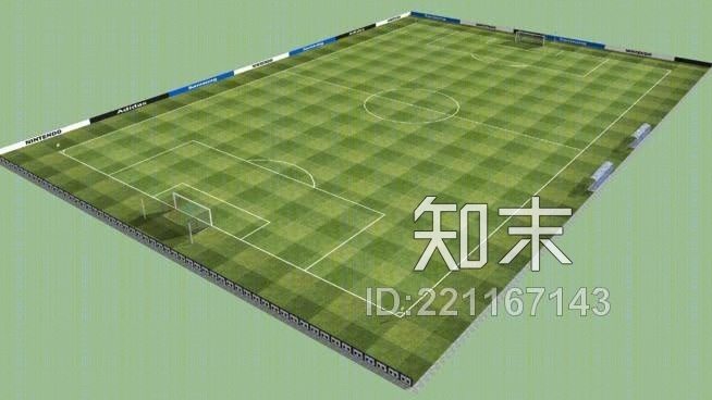 足球场高清-9MBSU模型下载【ID:221167143】