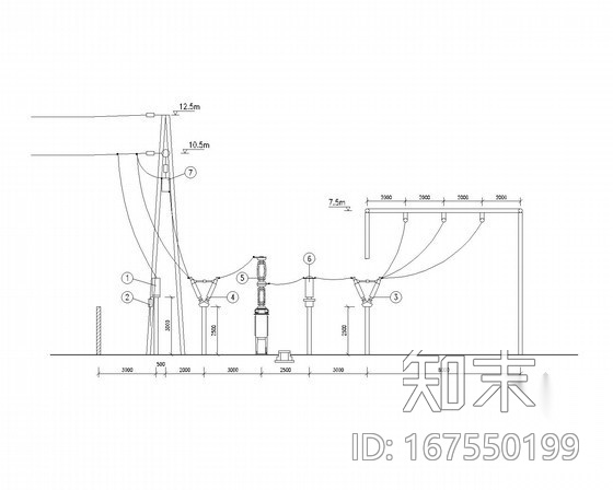 110kv变电站典型电气设计图纸cad施工图下载【ID:167550199】