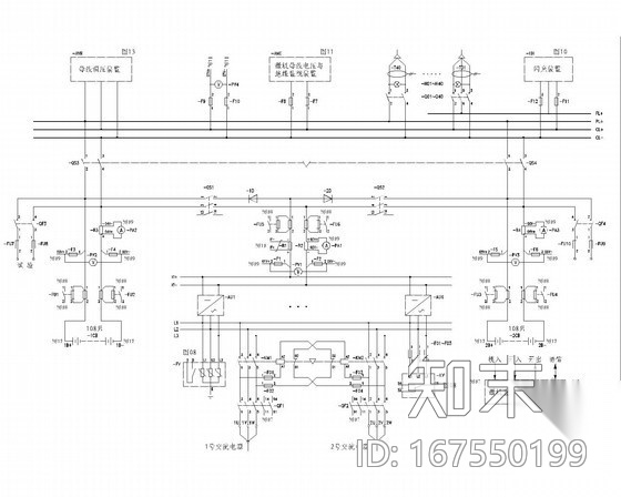 110kv变电站典型电气设计图纸cad施工图下载【ID:167550199】