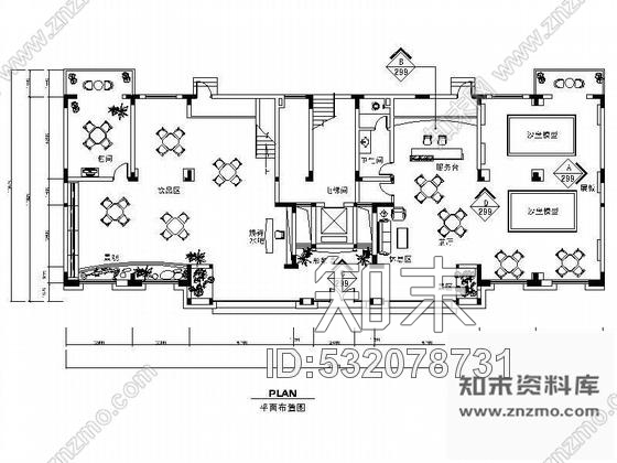 施工图某售楼处装修图cad施工图下载【ID:532078731】