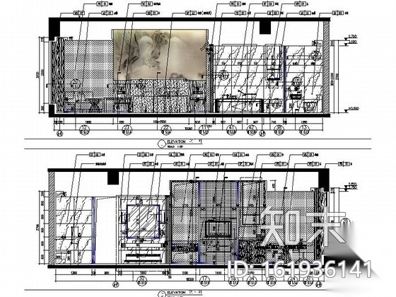 [山东]国际典雅超五星级酒店标准大床间设计施工图（含效...cad施工图下载【ID:161936141】