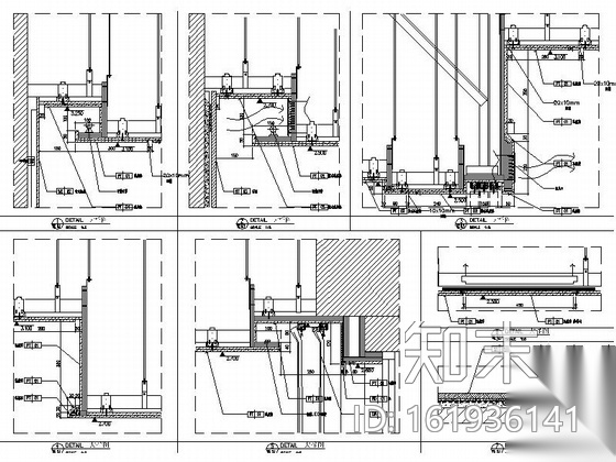 [山东]国际典雅超五星级酒店标准大床间设计施工图（含效...cad施工图下载【ID:161936141】
