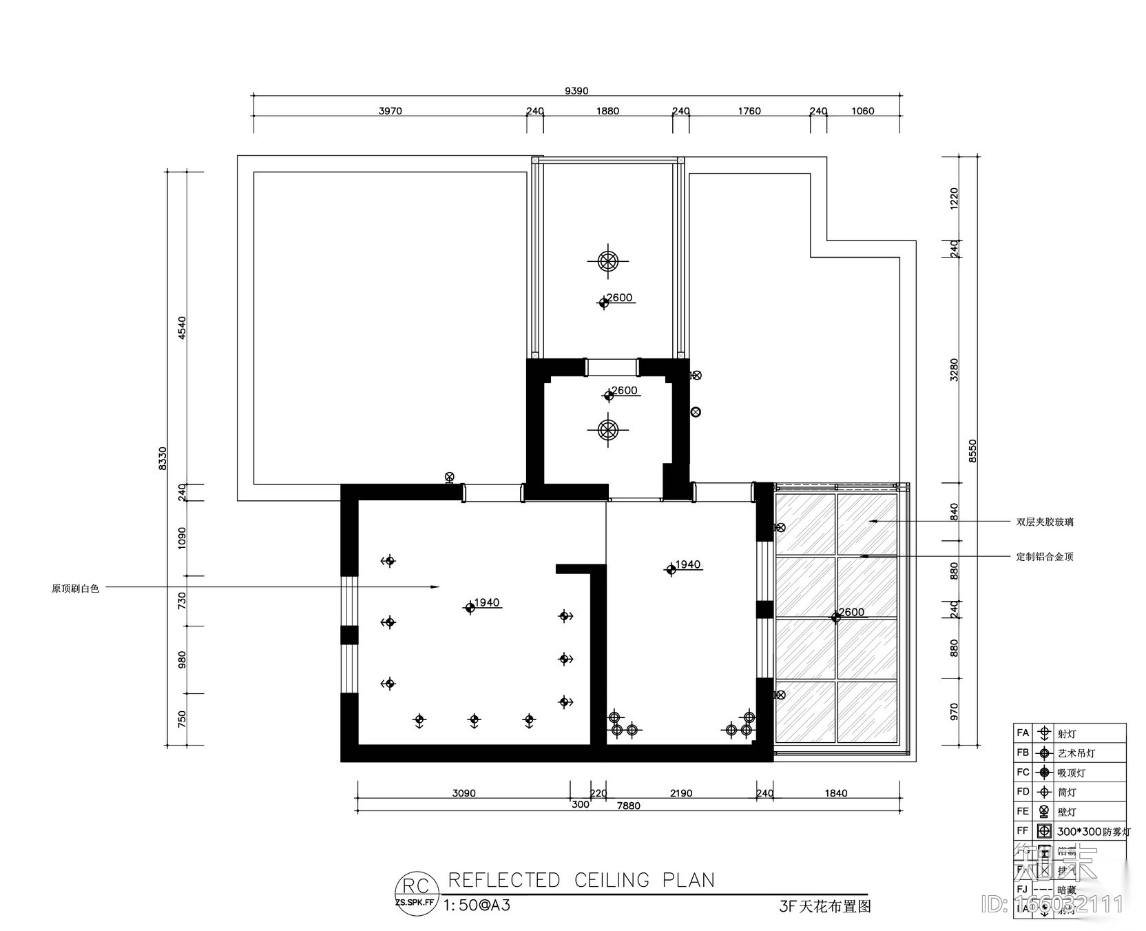 [江苏]昆山东城一号中式样板间施工图+拍摄cad施工图下载【ID:166032111】