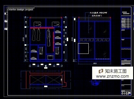 一套欧式施工图施工图下载【ID:36913466】