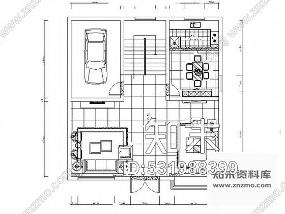 施工图温馨三层别墅室内装修图含效果cad施工图下载【ID:531988399】