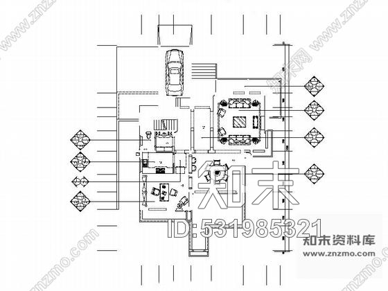 施工图四川法式新乡村独栋三层别墅装修图含效果cad施工图下载【ID:531985321】