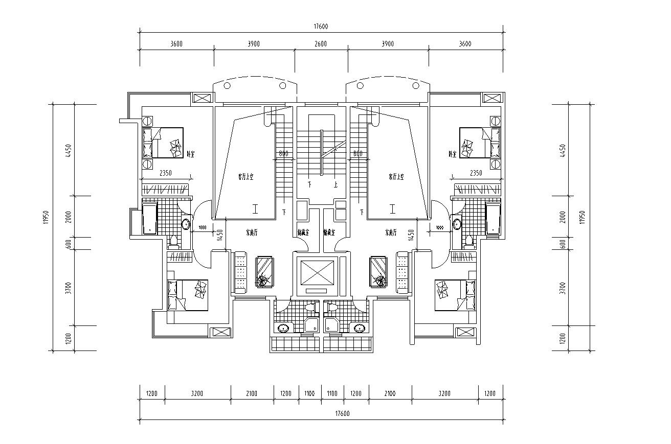 [河南]郑州天城小区建筑方案施工图设计cad施工图下载【ID:167379124】