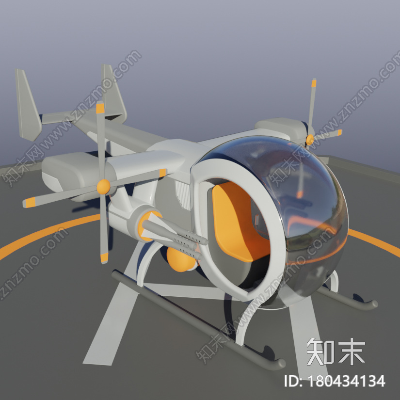 模块化飞机CG模型下载【ID:180434134】