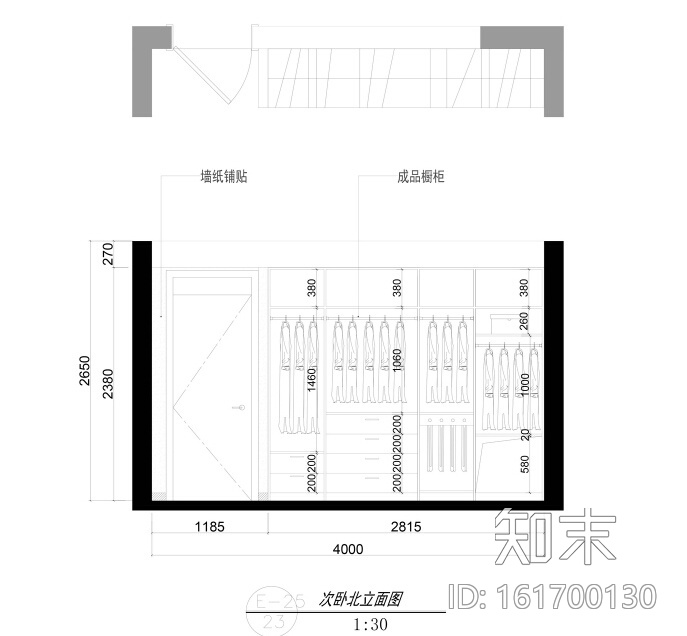 张家港君临新城——200㎡灰蓝畅想住宅设计施工图及效果...cad施工图下载【ID:161700130】