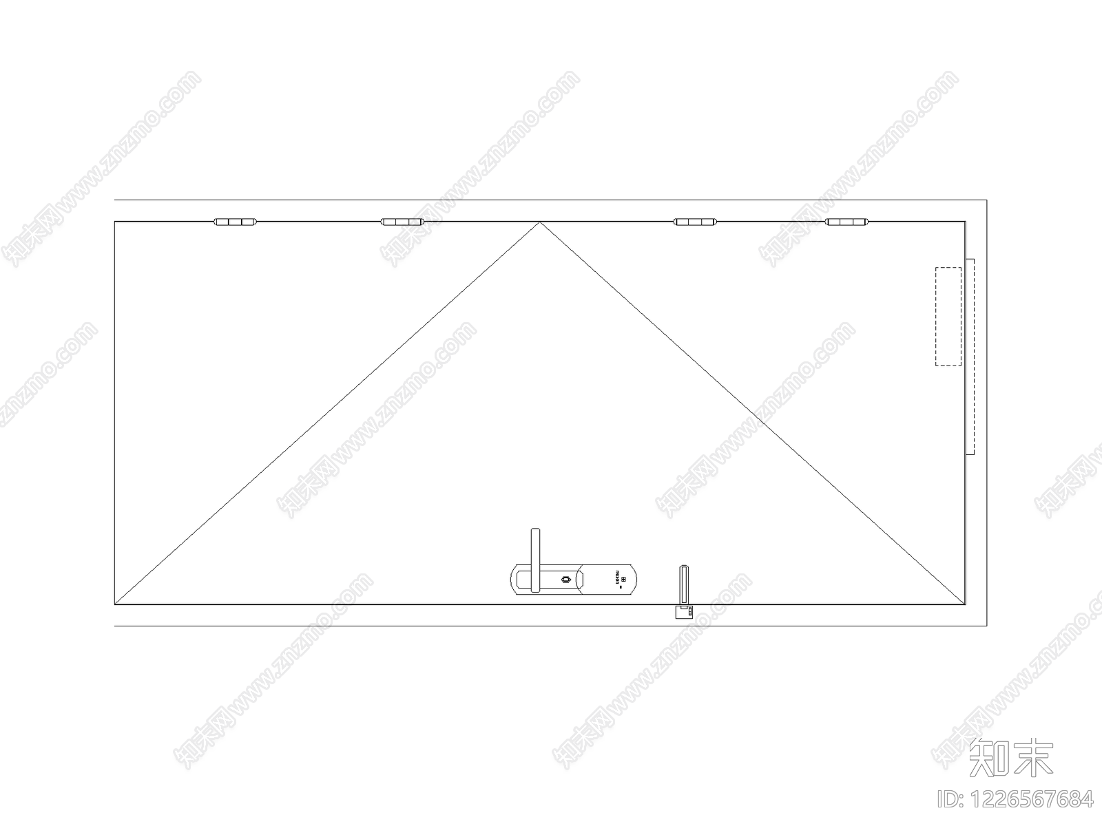 动态图块家具节点cad施工图下载【ID:1226567684】