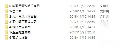 [广州]香港OFT-珠海英皇UA影城装修施工图+机电图+实景...cad施工图下载【ID:160712166】