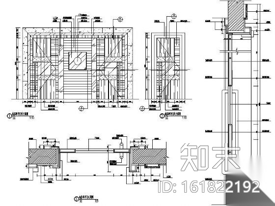 豪华KTV空间设计施工图cad施工图下载【ID:161822192】