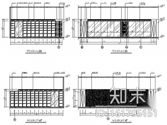 [江西]国有图书发行企业现代风格办公楼装修施工图施工图下载【ID:161795151】