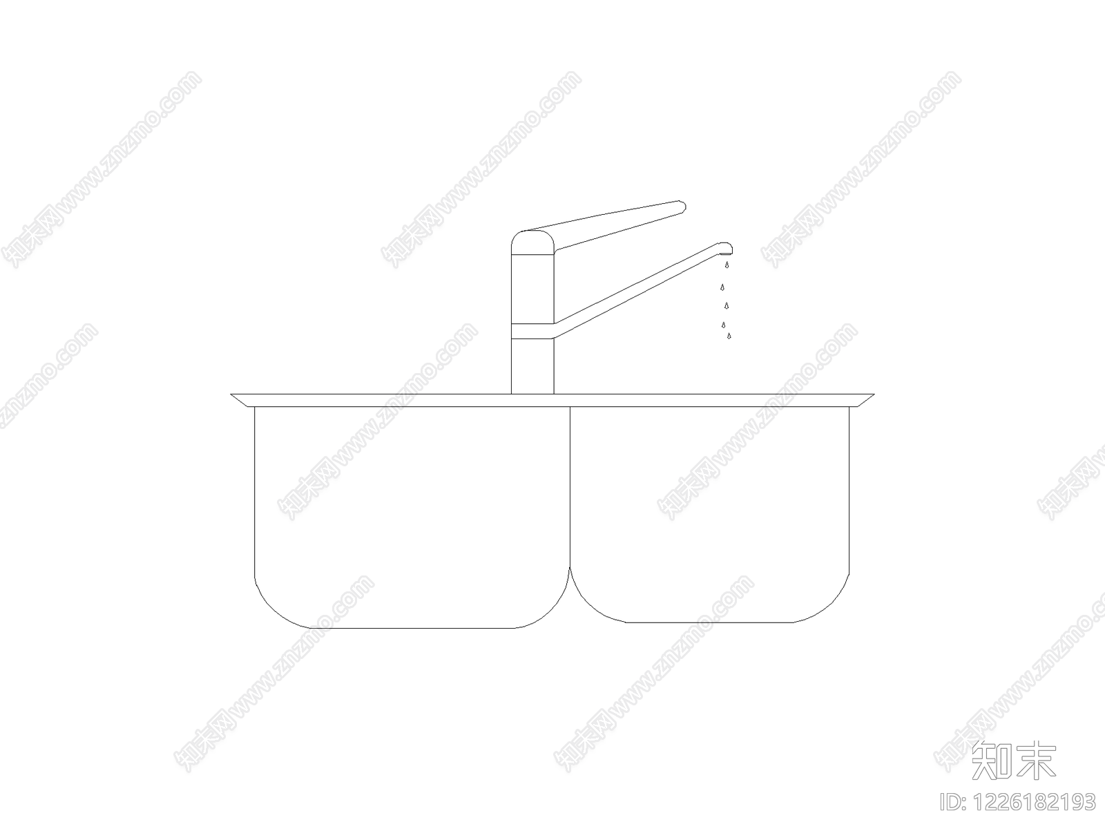 卫浴设施CAD图纸