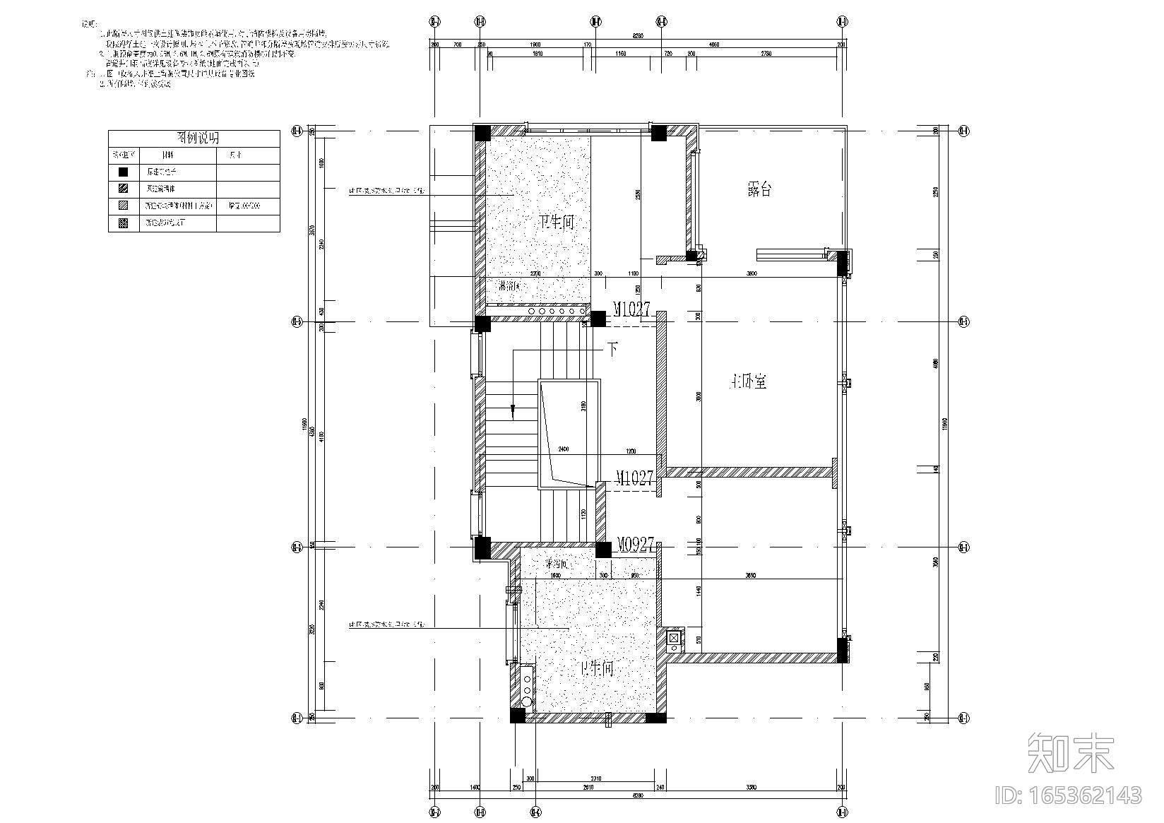 新古典_新中式四套样板间CAD施工图+效果图施工图下载【ID:165362143】