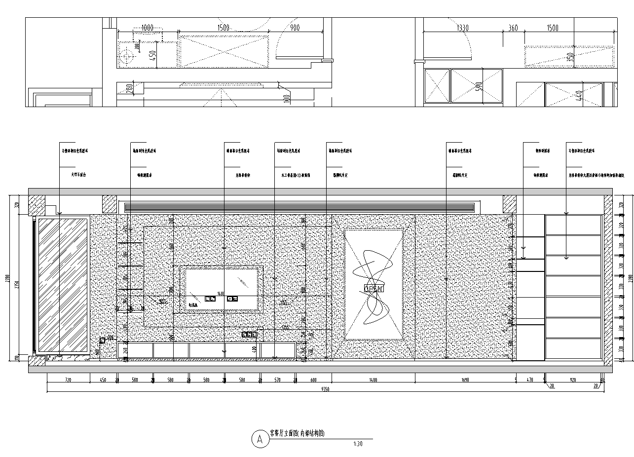 [浙江]杭州现代三居室住宅施工图_附3D模型施工图下载【ID:168050162】