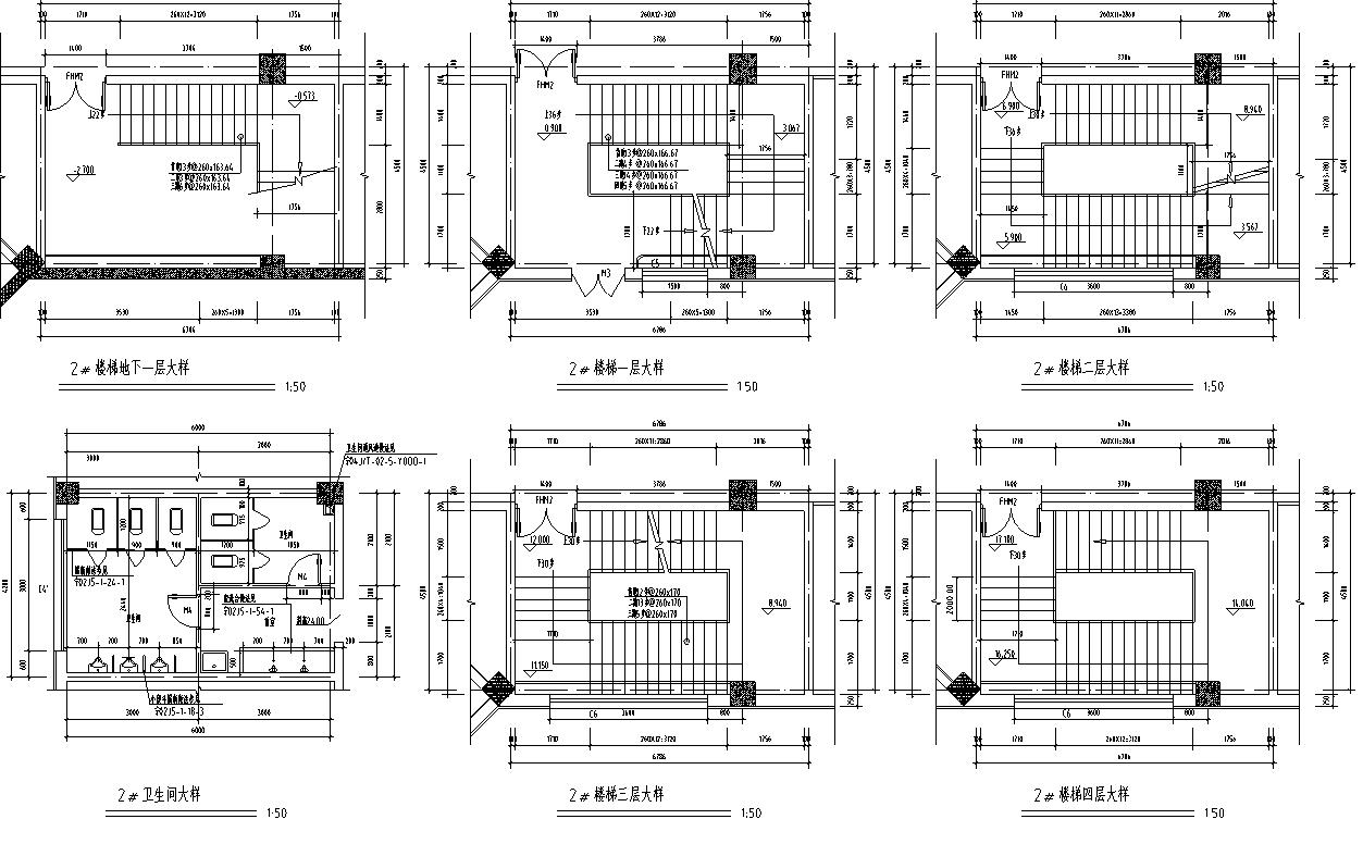 [宁夏]五层中式风格办公楼建筑施工图（含全专业）施工图下载【ID:166816171】