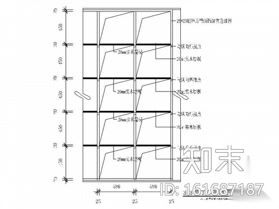 时尚现代工业风一居室样板间CAD装修施工图（含效果）cad施工图下载【ID:161687187】