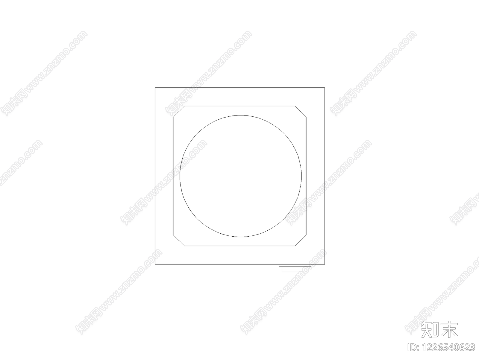开关插座cad施工图下载【ID:1226540623】