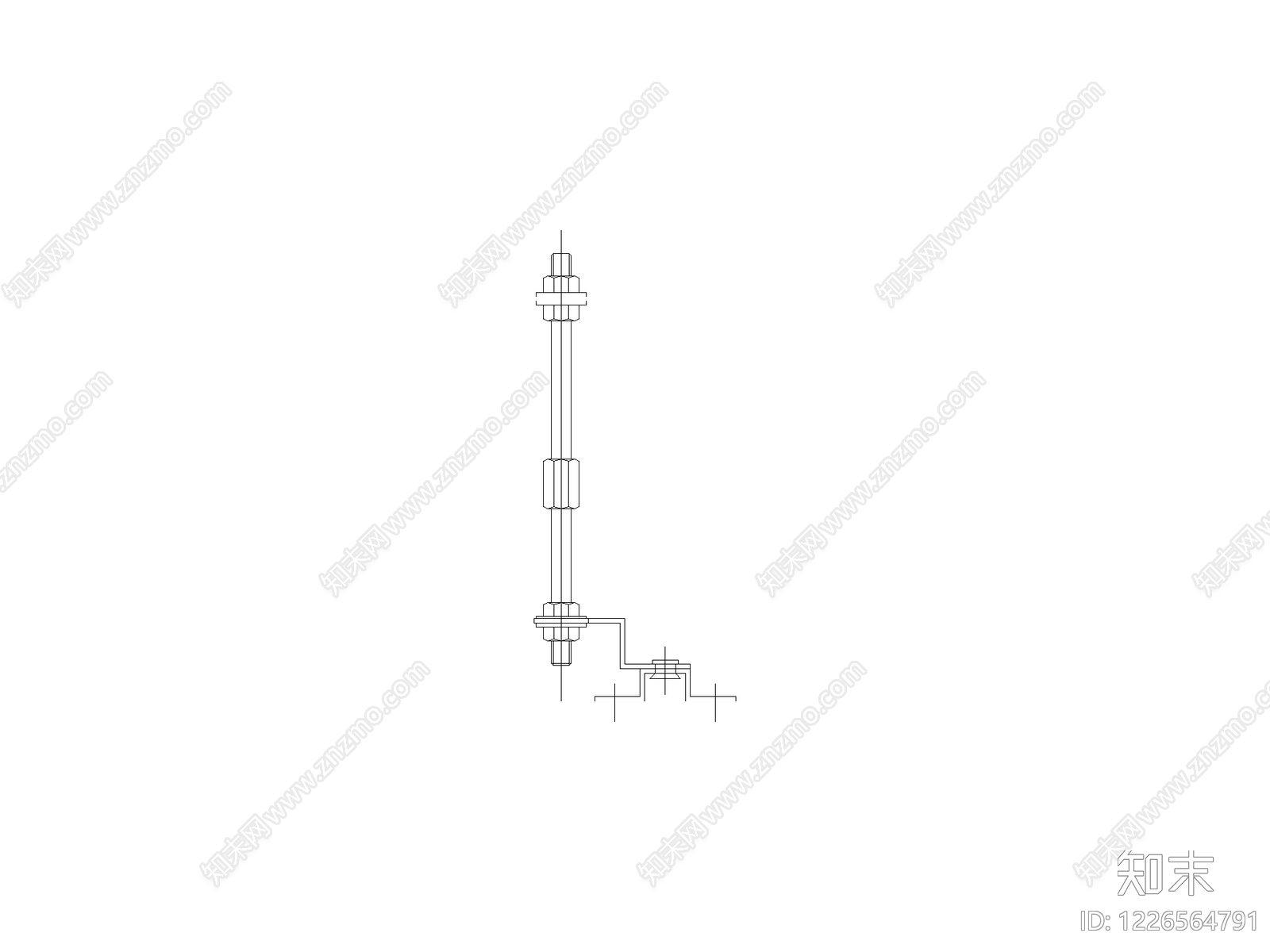五金管件cad施工图下载【ID:1226564791】