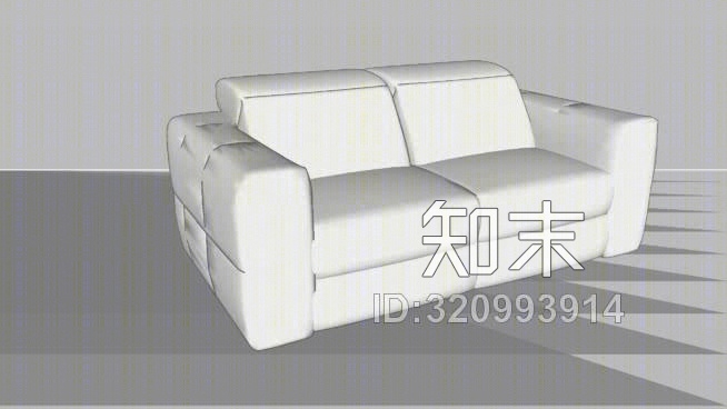 时髦沙发natuzziSU模型下载【ID:320993914】