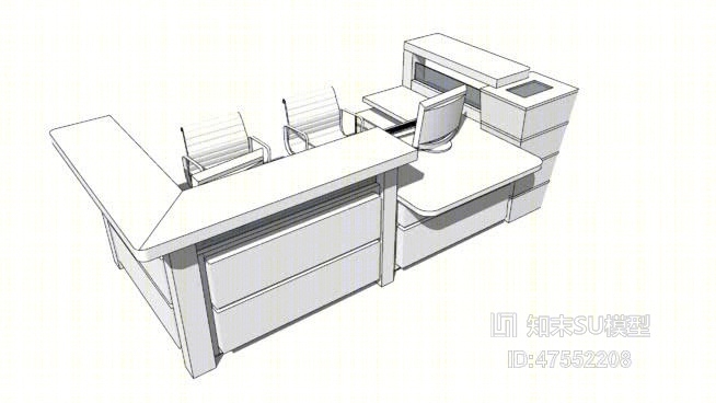 接待室SU模型下载【ID:319250633】