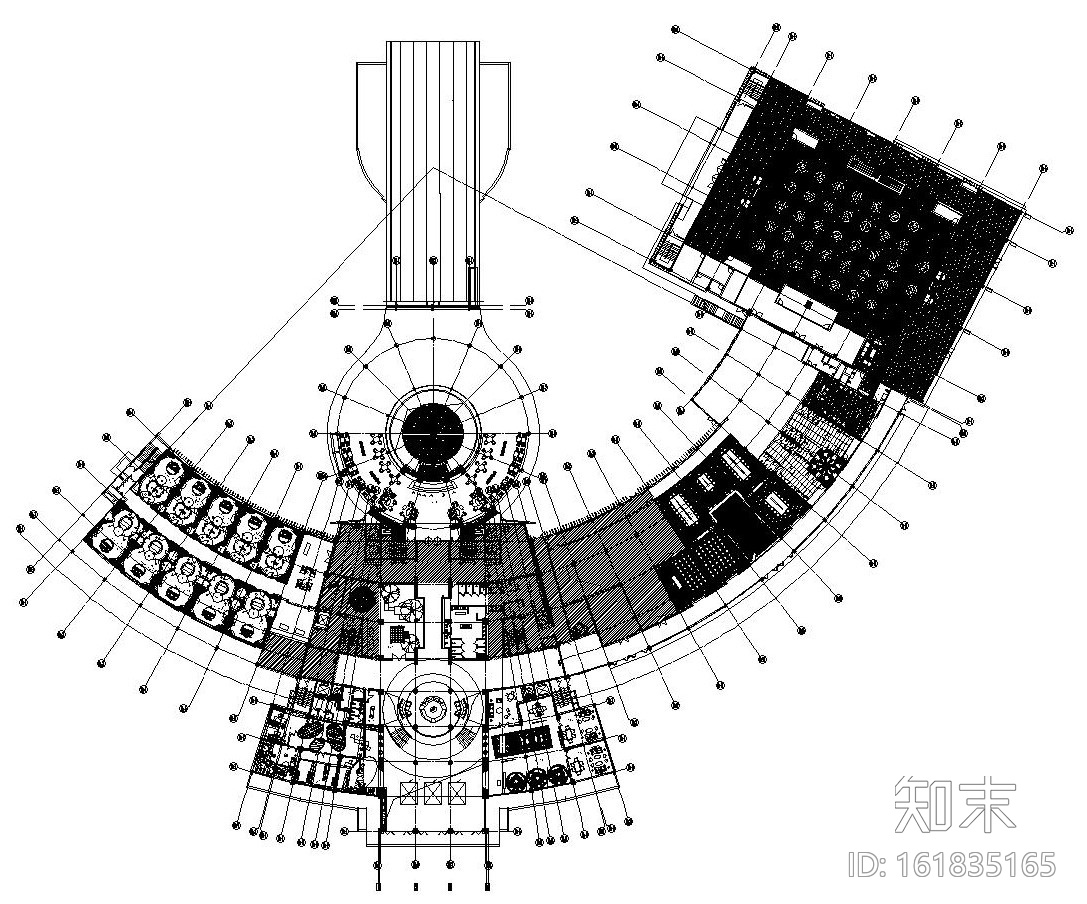 [海南]三亚鸿洲游艇国际酒店全套施工图（附高清效果图）施工图下载【ID:161835165】