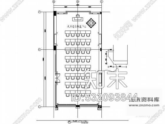 施工图办公楼电教室室内装修图施工图下载【ID:532093844】