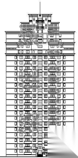 北京某高层商住楼设计方案cad施工图下载【ID:149855181】