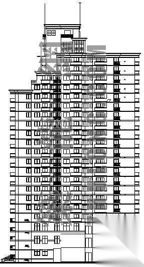 北京某高层商住楼设计方案cad施工图下载【ID:149855181】