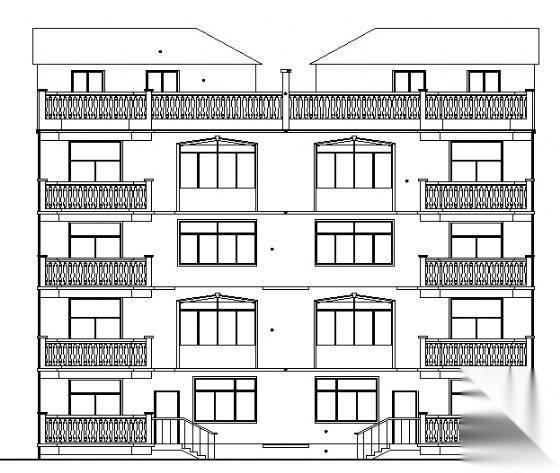 别墅建筑施工图cad施工图下载【ID:149924150】