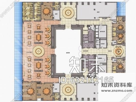 施工图北京时尚简欧写字楼公共区设计方案cad施工图下载【ID:632142165】