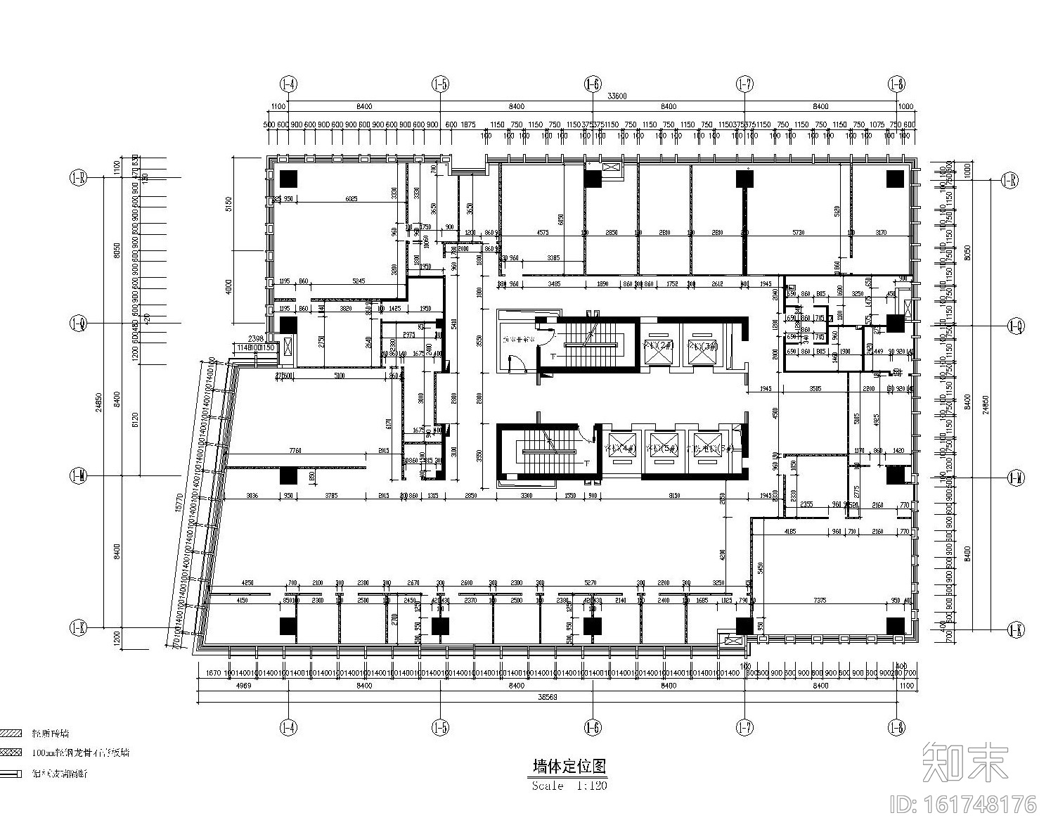 现代--办公空间装修设计施工图+效果图施工图下载【ID:161748176】