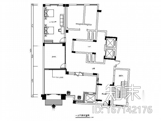 [江西]知名品牌公司现代设计写字楼装修图（含效果）cad施工图下载【ID:167142176】